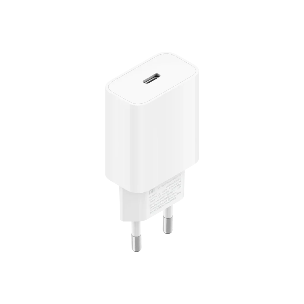 Xiaomi 20W Fast Charging Power Adapter (Type-C) Blanc