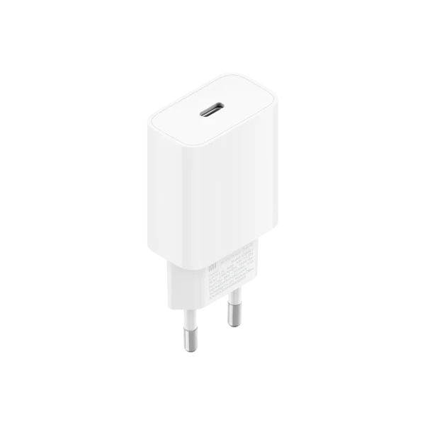 Xiaomi 20W Fast Charging Power Adapter (Type-C) Blanc