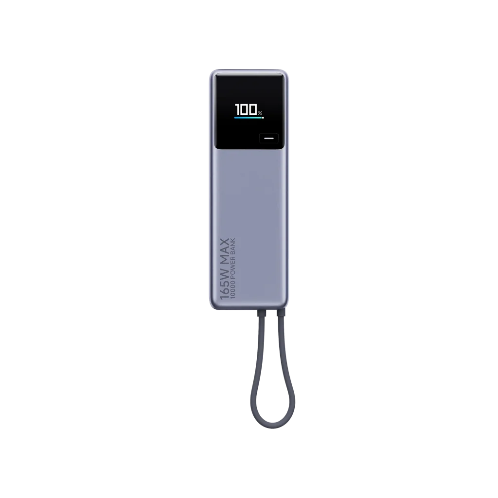 Xiaomi 165W Power Bank10000mAh (Integrated Cable) Gris