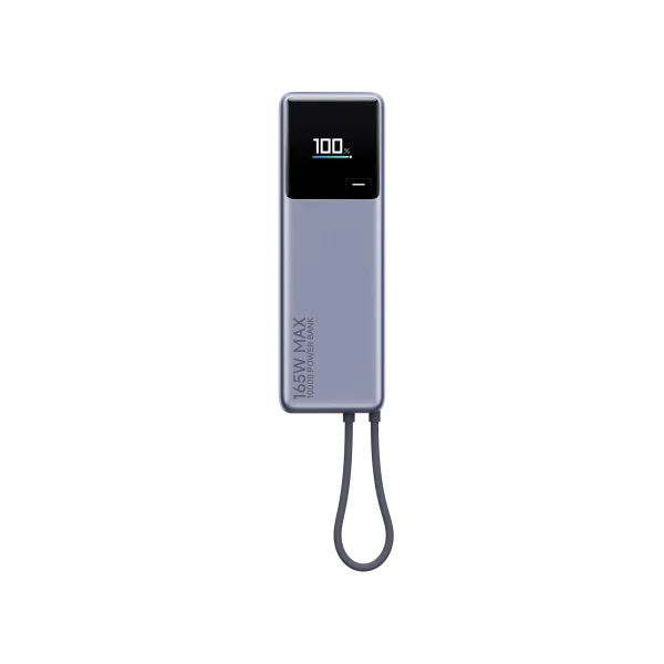 Xiaomi 165W Power Bank10000mAh (Integrated Cable) Gris