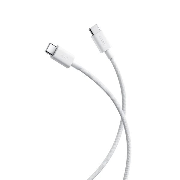 Xiaomi 3A Braided USB-C Cable (1m) Blanc